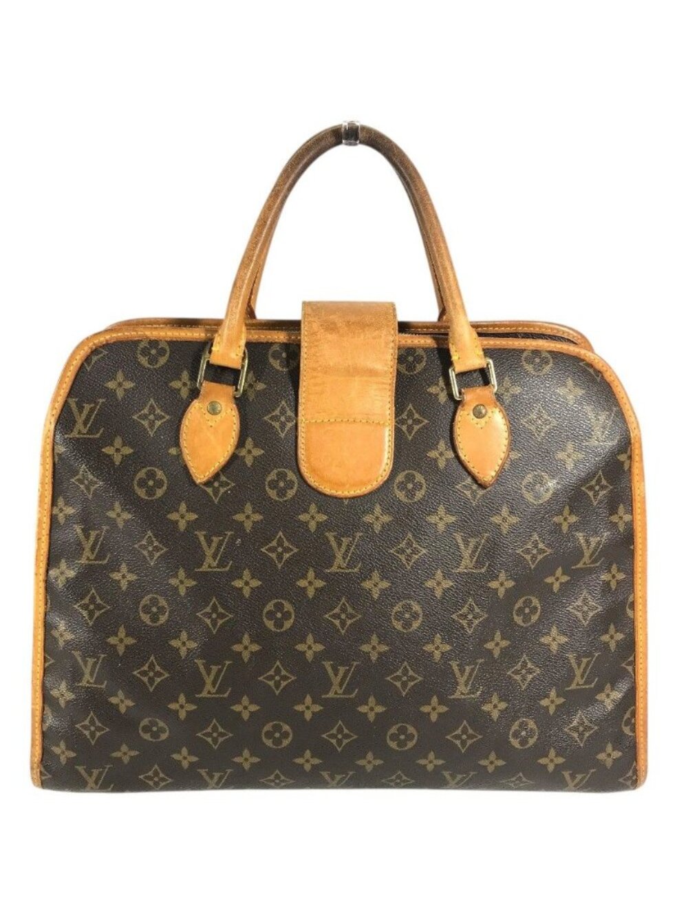 Louis Vuitton Business Bag Rivoli Monogram Canvas Brown